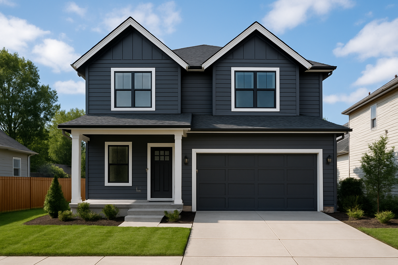 Generate me a picture of contemporary home in Atlanta
